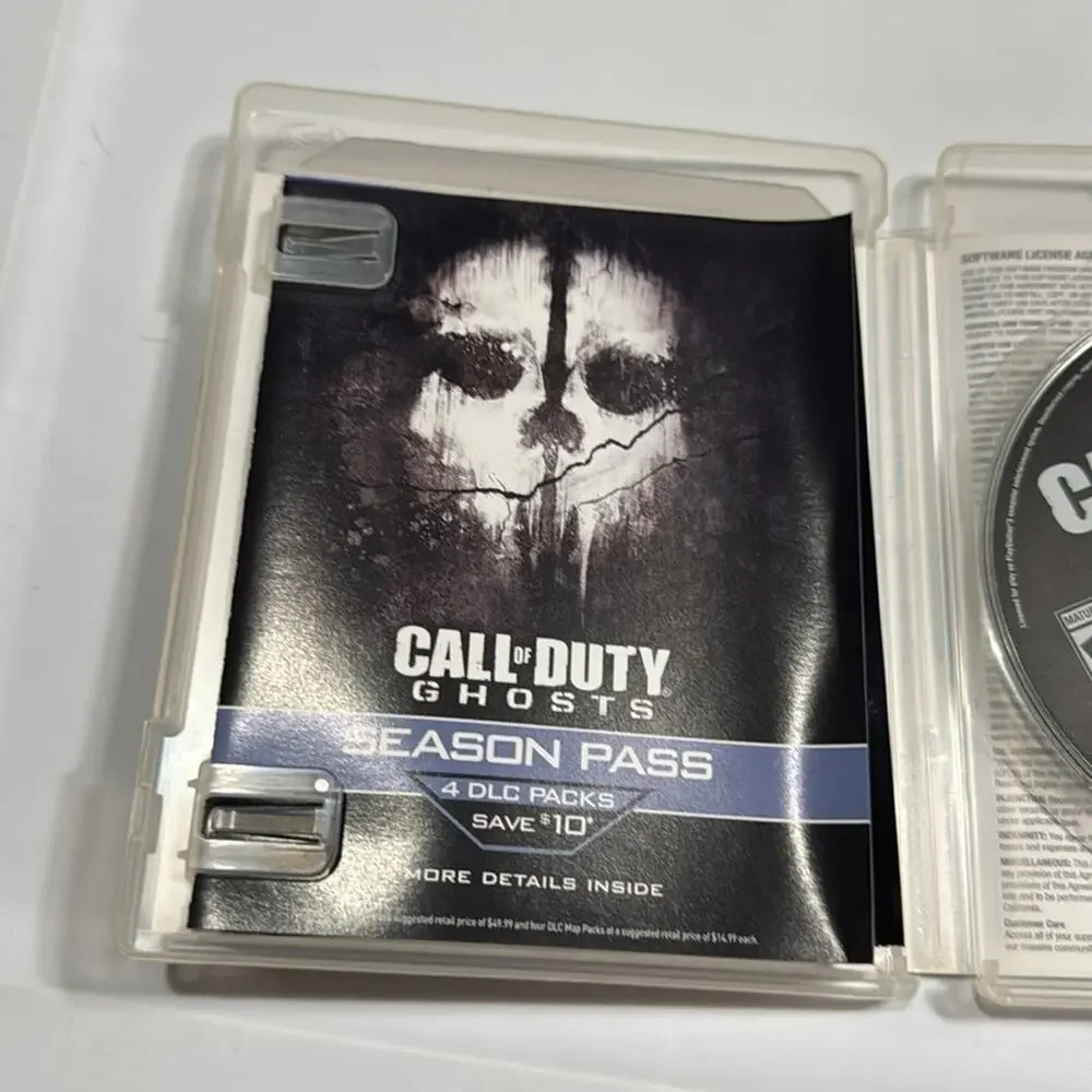 Lot of 2: Call Of Duty Ghosts & Black Ops PS3 USED